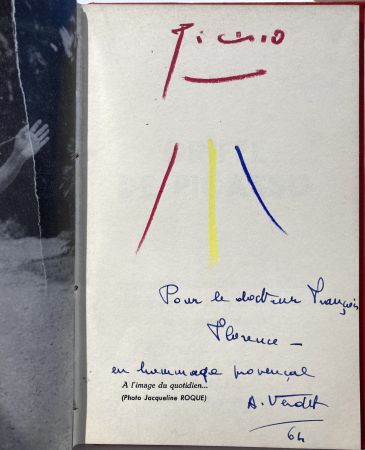 Illustriertes Buch Picasso - Griffe de Picasso. Editions Parler, 1958.