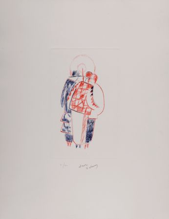 Radierung Delaunay - Groupe de femmes, 1978 - Hand-signed