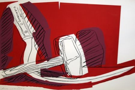 Siebdruck Warhol - Hammer and Sickle (FS II.162)