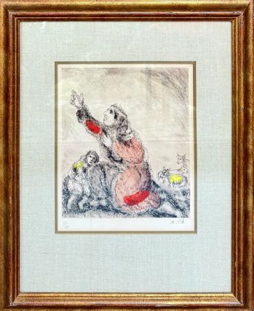 Radierung Chagall - Hannah Praying to God