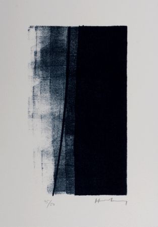 Lithographie Hartung - Hans Hartung – Gedanken (C), 1987-88 – Hand-signed!
