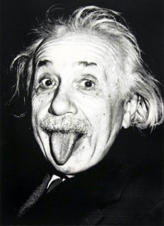 Siebdruck Mr Brainwash - Happy birthday Einstein