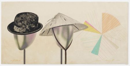 Lithographie Rosenquist - Head Stand