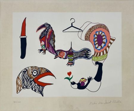 Siebdruck De Saint Phalle - Help 