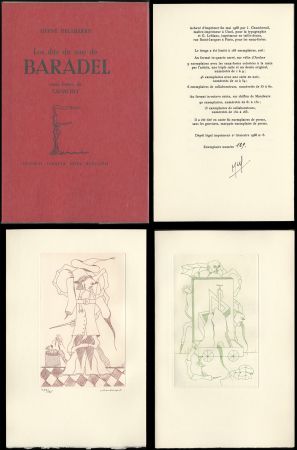 Illustriertes Buch Camacho  - Hervé Delabare : Les dits du sire de BARADEL. Eaux-fortes de Camacho (1968).