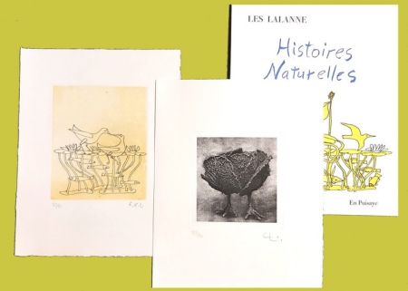 Illustriertes Buch Lalanne - HISTOIRES NATURELLES, CHOUPATTE + En Puisaye
