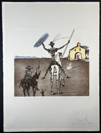 Stich Dali - Historia de Don Quichotte de la Mancha The Imppossible Dream