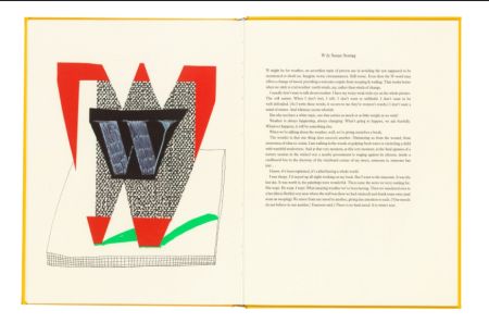 Multiple Hockney - Hockney's Alphabet. 1991. Signed. 