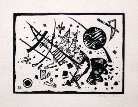 Holzschnitt Kandinsky - Holzschnitt für die Ganymed-Mappe (from Der Dritten Ganymed-Mappe)