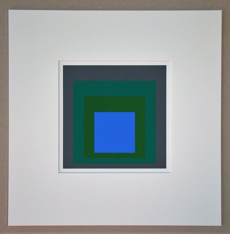 Siebdruck Albers - Homage to the Square