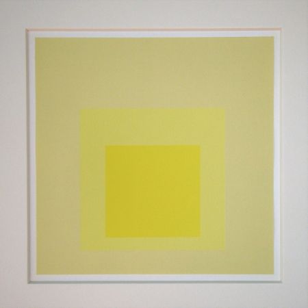Siebdruck Albers - Homage to the Square 