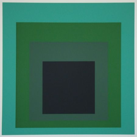 Siebdruck Albers - Homage to the Square