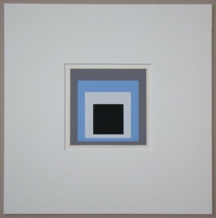 Siebdruck Albers - Homage to the Square - Unconditioned