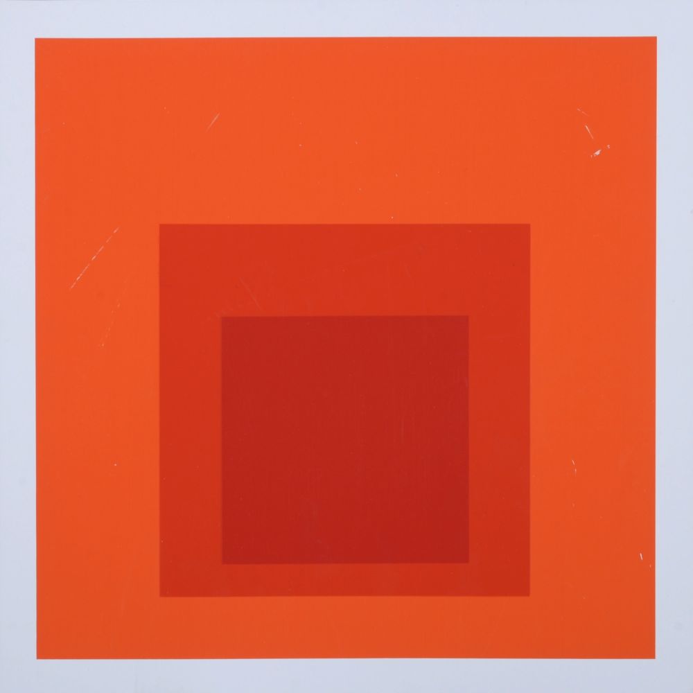 Siebdruck Albers - Homage to the Square #3