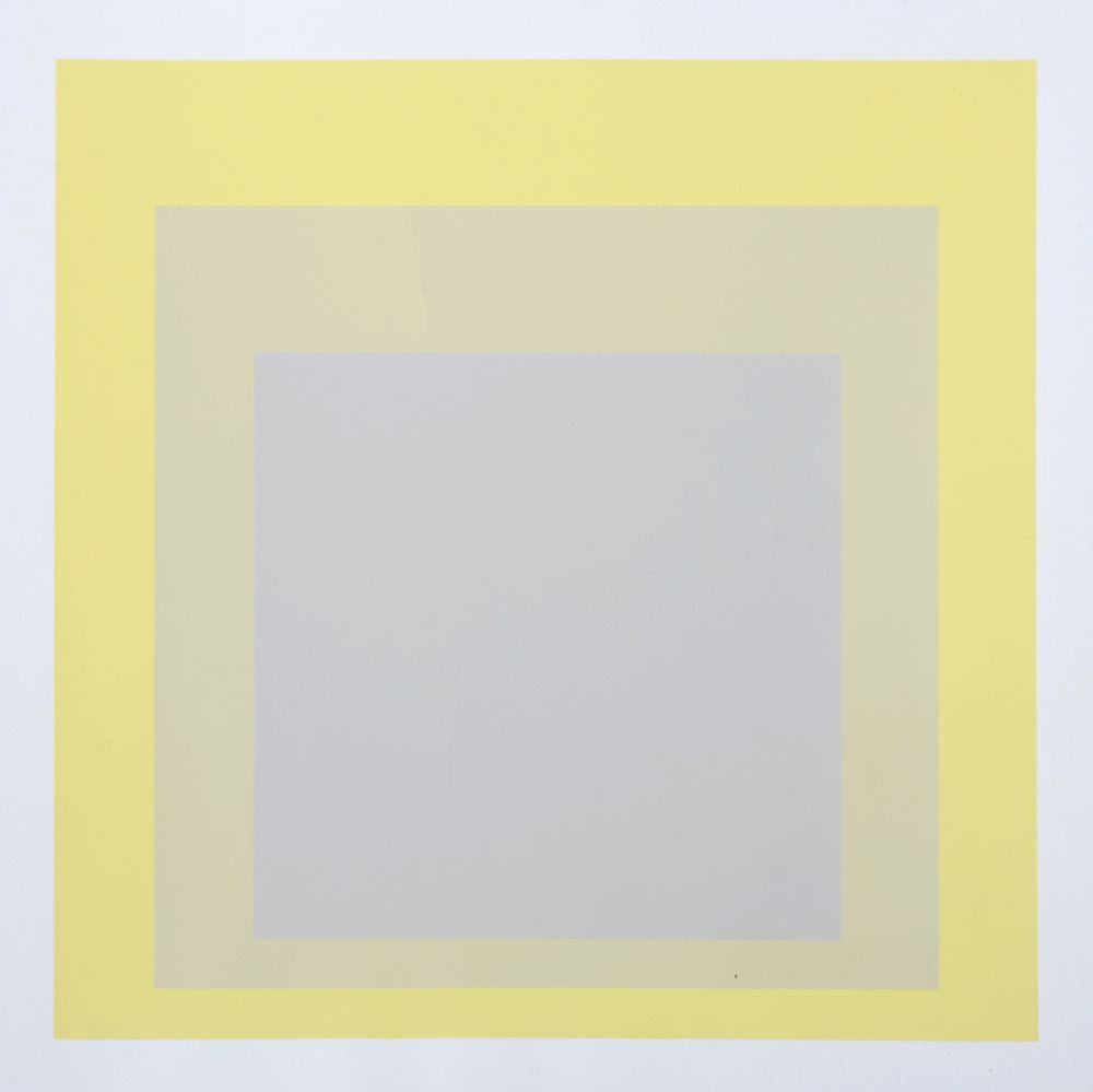 Siebdruck Albers - Homage to the Square #4