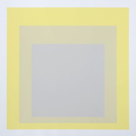 Siebdruck Albers - Homage to the Square #4