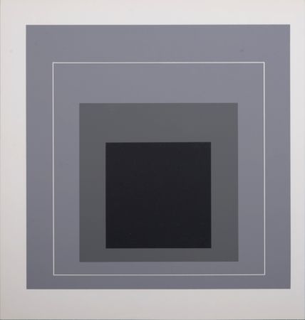 Siebdruck Albers - Homage To the Square (B), 1971