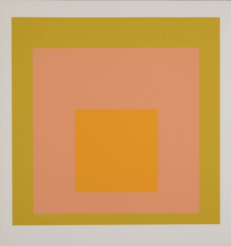 Siebdruck Albers - Homage to the Square (D), 1971