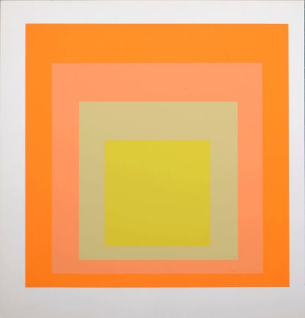 Siebdruck Albers - Homage To the Square (G), 1971