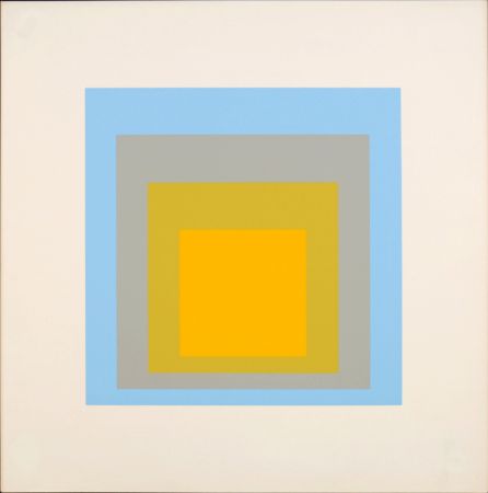 Siebdruck Albers - Homage to the Square: Ten Works by Josef Albers (#I), 1962