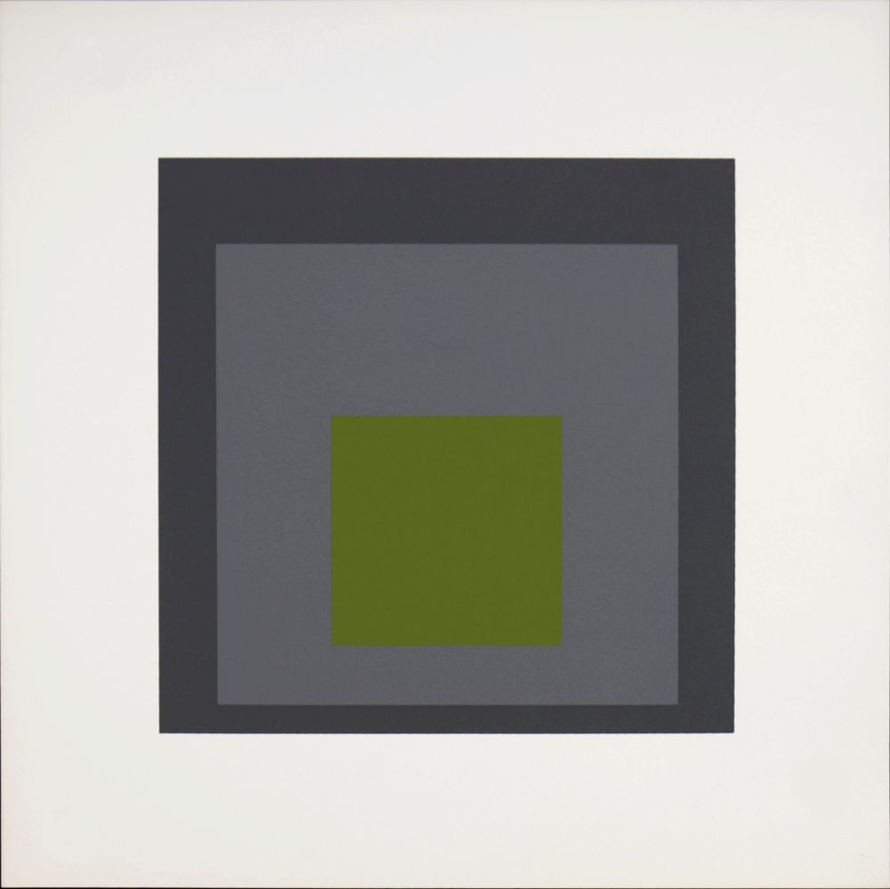 Siebdruck Albers - Homage to the Square: Ten Works by Josef Albers (#II), 1962