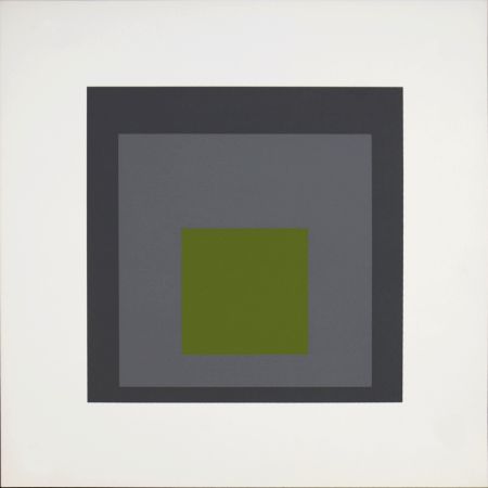Siebdruck Albers - Homage to the Square: Ten Works by Josef Albers (#II), 1962