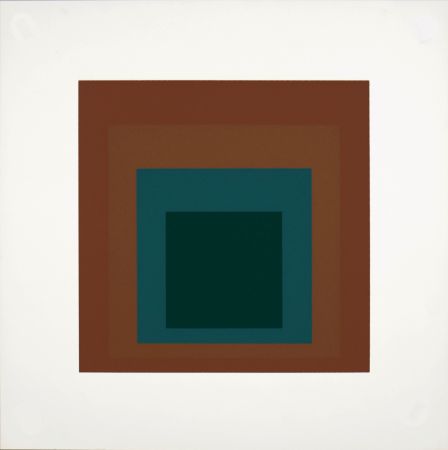 Siebdruck Albers - Homage to the Square: Ten Works by Josef Albers (#IX), 1962