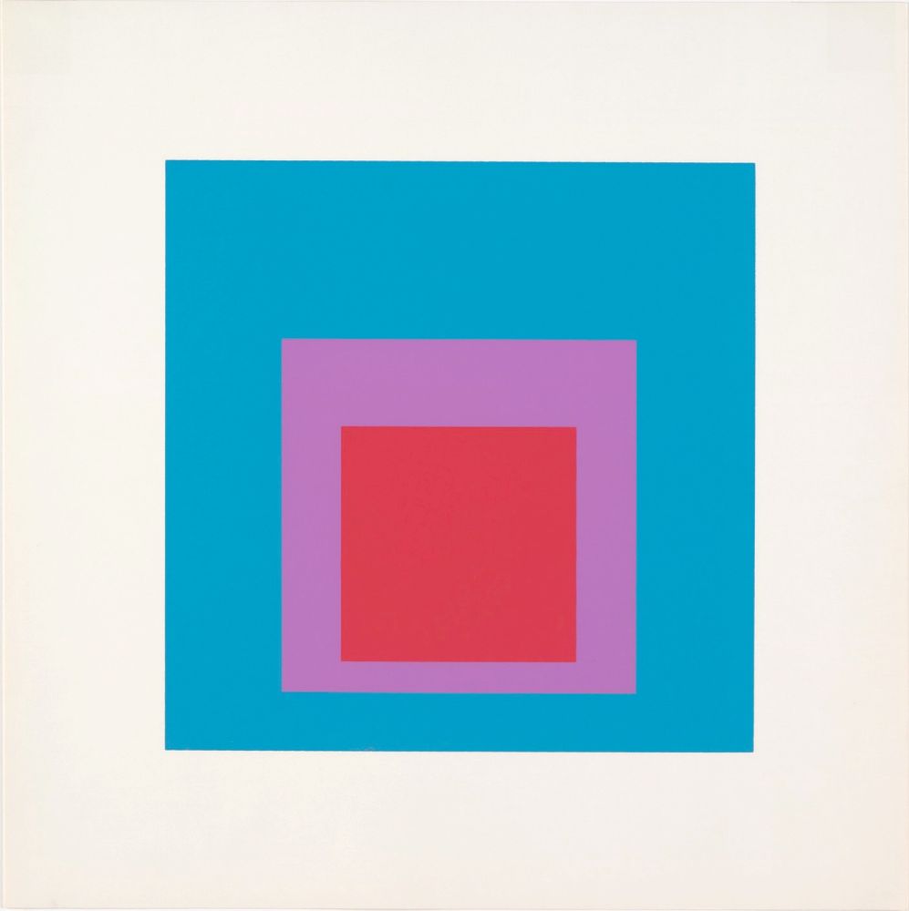 Siebdruck Albers -  Homage to the Square: Ten Works by Josef Albers (#VI), 1962