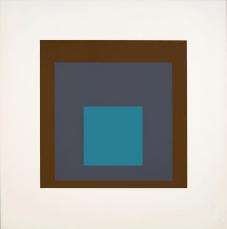 Siebdruck Albers - Homage to the Square: Ten Works by Josef Albers (#VIII), 1962