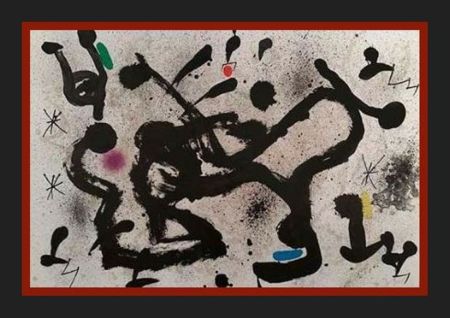 Lithographie Miró - 