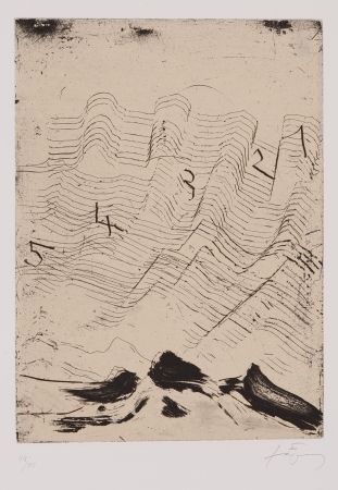 Radierung Und Aquatinta Tàpies - Homenatge a Max Ernst