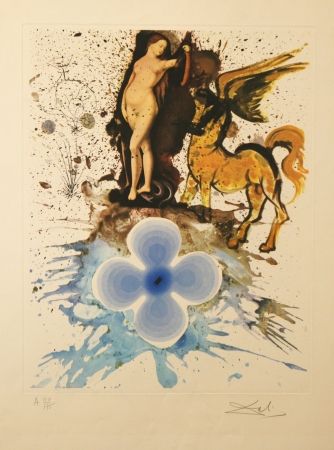 Lithographie Dali - Hommage A Cranach