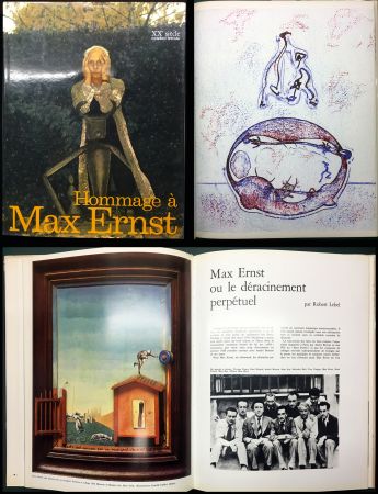 Illustriertes Buch Ernst - HOMMAGE A MAX ERNST - XXe Siècle - N° spécial 1971.