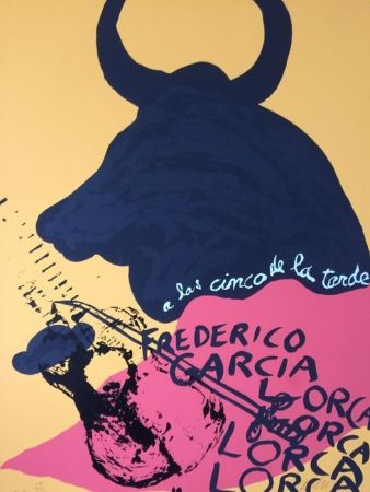 Siebdruck Arman - Hommage to Federico Garcia LOrca