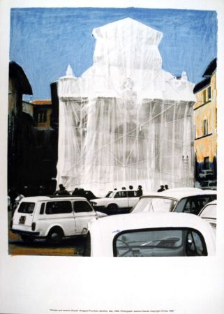 Siebdruck Christo & Jeanne-Claude - Hommage to Federico Garcia Lorca - complete set of 50 prints