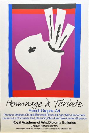 Plakat Matisse (After) - HOMMAGE À TÉRIADE -L'Avaleur de sabres (de Jazz) 1975