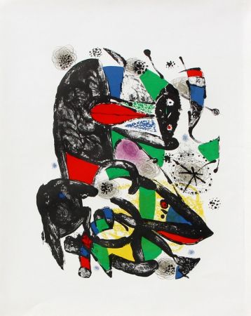 Lithographie Miró - Hommage à Dorothea Tanning