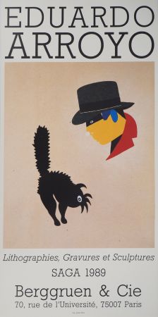 Illustriertes Buch Arroyo - Homme au chapeau et écureuil