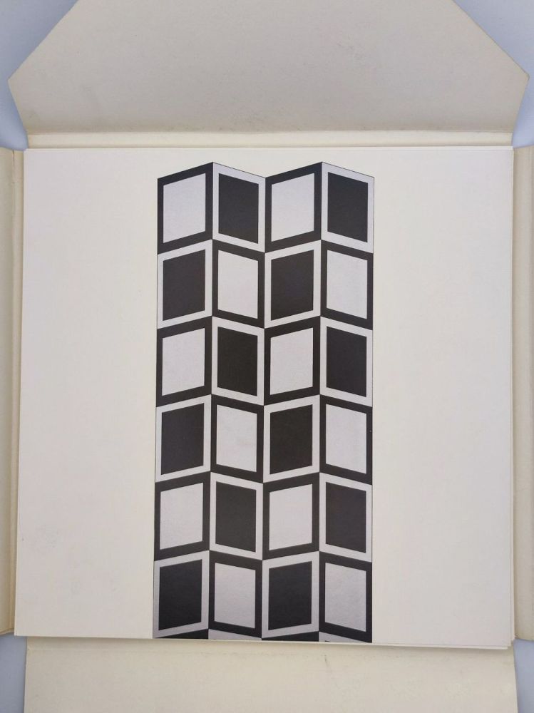 Siebdruck Vasarely - Honisch, Dieter. Formen der Farbe. 