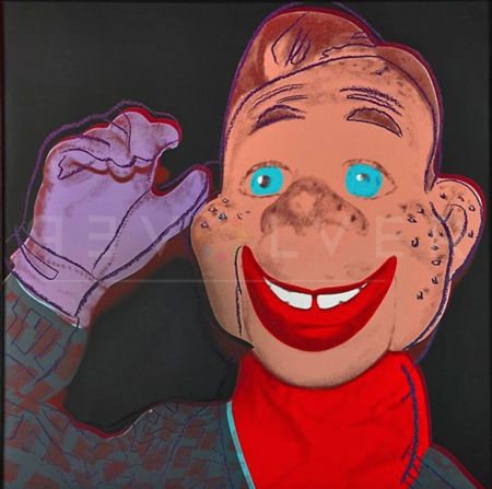 Siebdruck Warhol - Howdy Doody Trial Proof (FS IIB.263)