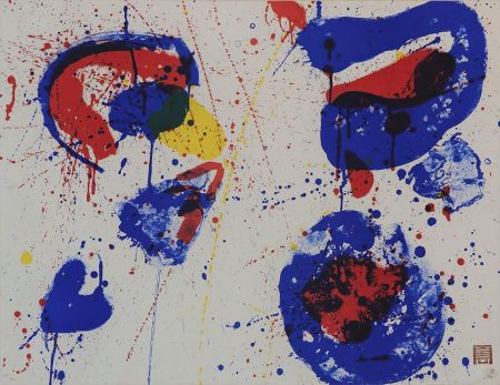 Lithographie Francis - Hurrah for the Red, White and Blue (SF-17)