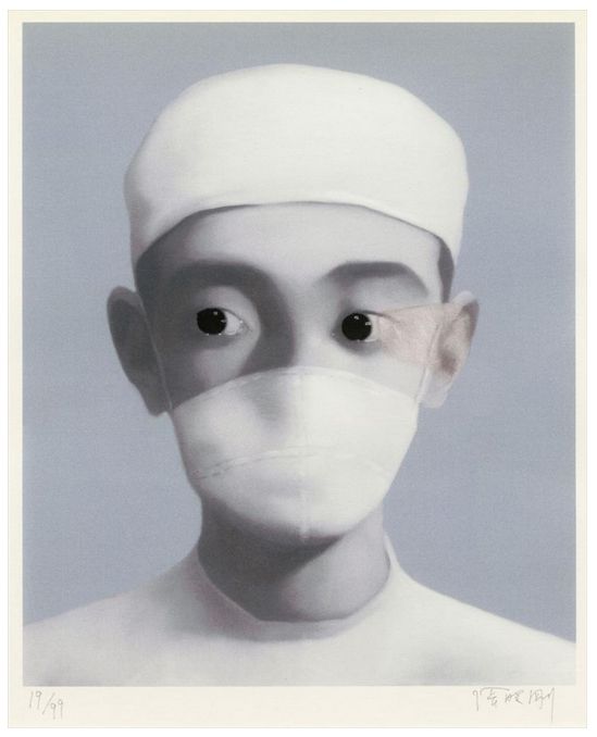 Digitale Druckgrafik Zhang - Identity Portrait 