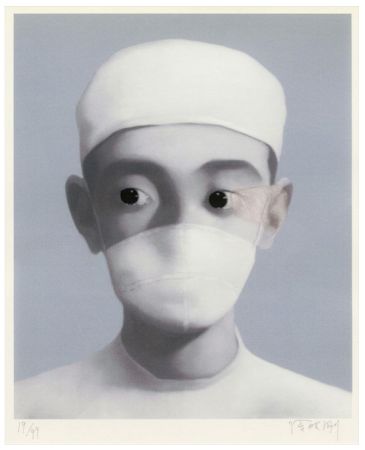 Digitale Druckgrafik Zhang - Identity Portrait 