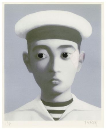 Digitale Druckgrafik Zhang - Identity Portrait 