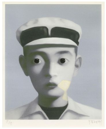 Digitale Druckgrafik Zhang - Identity Portrait 