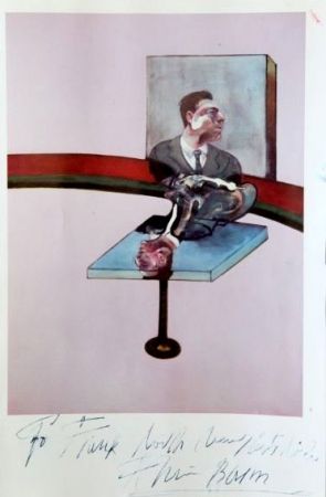 Plakat Bacon - In Memory of George Dyer, from a triptych (1971)
