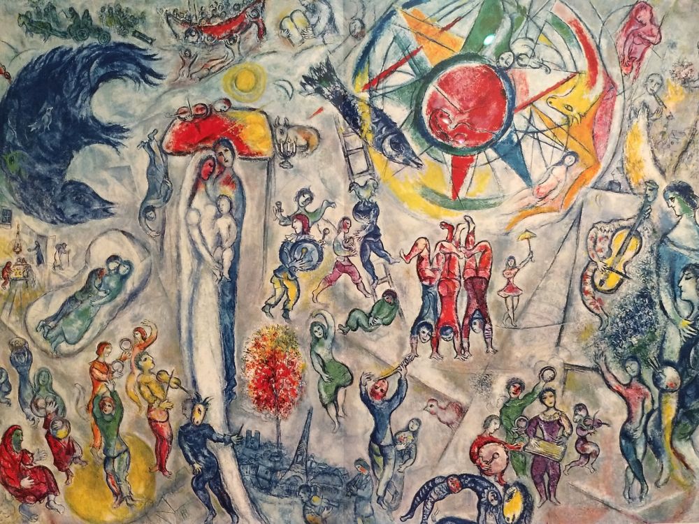 Illustriertes Buch Chagall - Inauguration Maeght