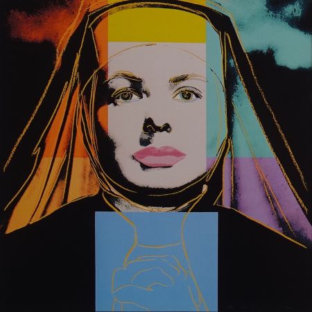 Siebdruck Warhol - Ingrid Bergman - The bells of St. Mary´s