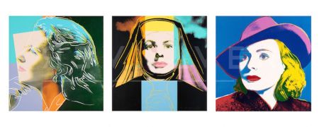 Siebdruck Warhol - Ingrid Bergman Portfolio