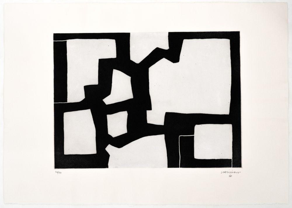 Siebdruck Chillida - Inguru V